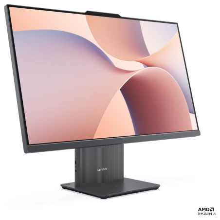 Lenovo IDEACENTRE AIO RYZEN 5 220/27" FHD (1920X1080) IPS 300NITS ANTI-GLARE, 99% SRGB, 3-SIDE BORDERLESS, HARDWARE LOW BLUE LIG