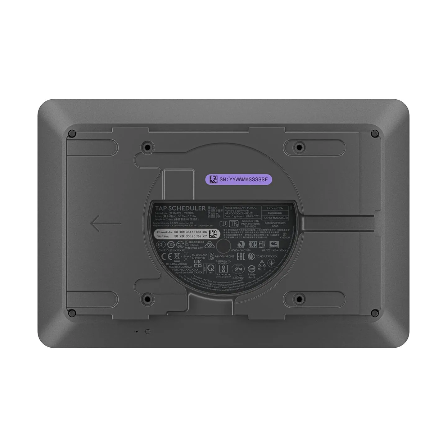 Logitech LOGI Tap Scheduler Purpose-Built