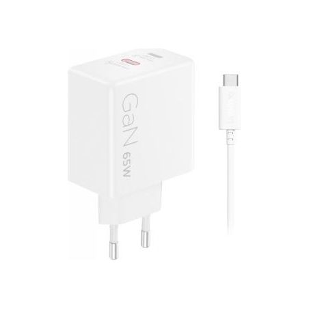 Lenovo DUAL USB-C 65W GAN CHARGER