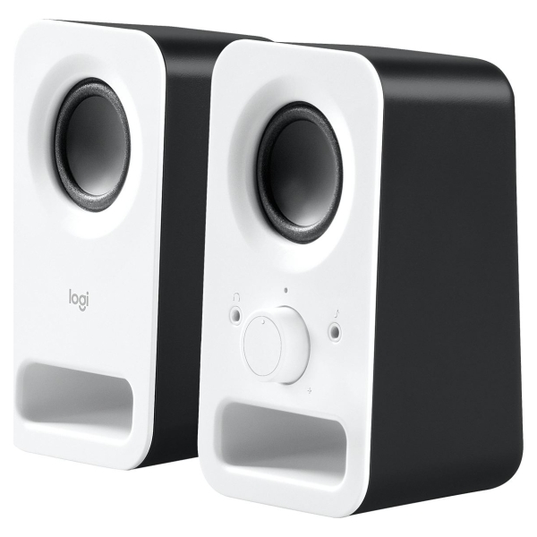 Logitech Z150 Stereo Speakers - SNOW WHITE - 3.5 MM