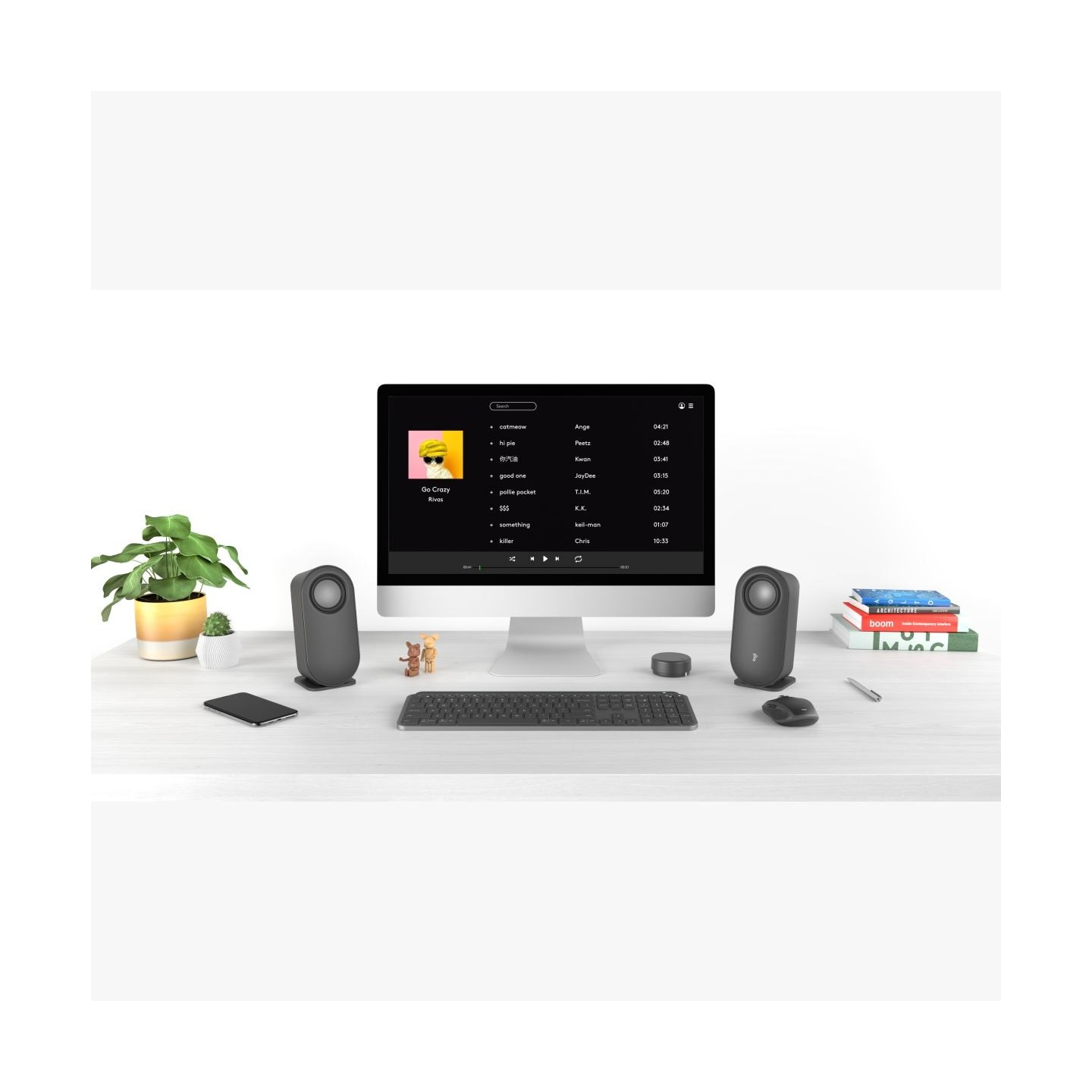 Logitech Z407 Bluetooth Speaker System 2.1 - GRAPHITE