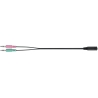 Sandberg 126-34 MiniJack Headset With Line-Mic