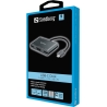 Sandberg 136-35 USB-C Dock 2xHDMI+1xVGA+USB+PD