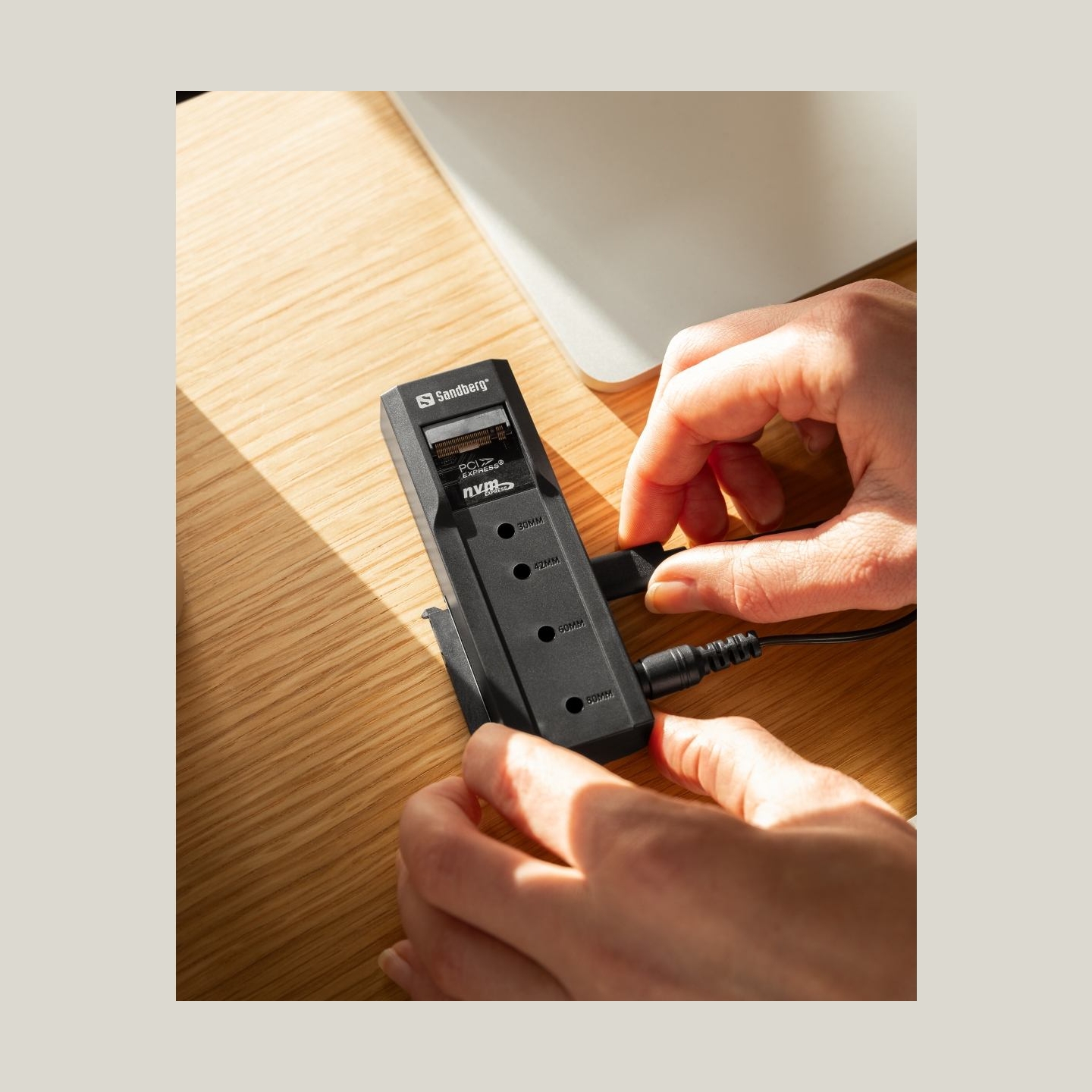 Sandberg 136-49 USB 3.2 Cloner & Dock for M2 + NVMe + SATA