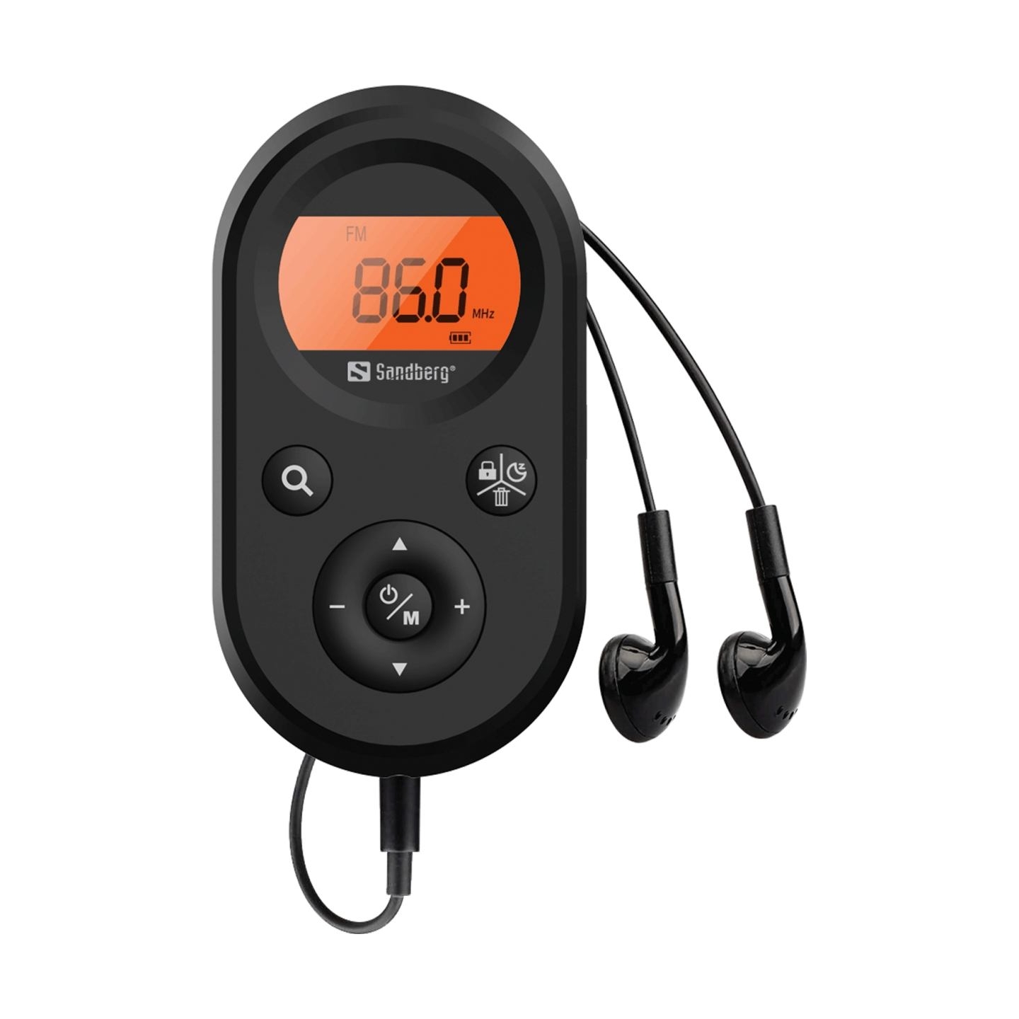 Sandberg 421-02 Pocket Radio FM+AM