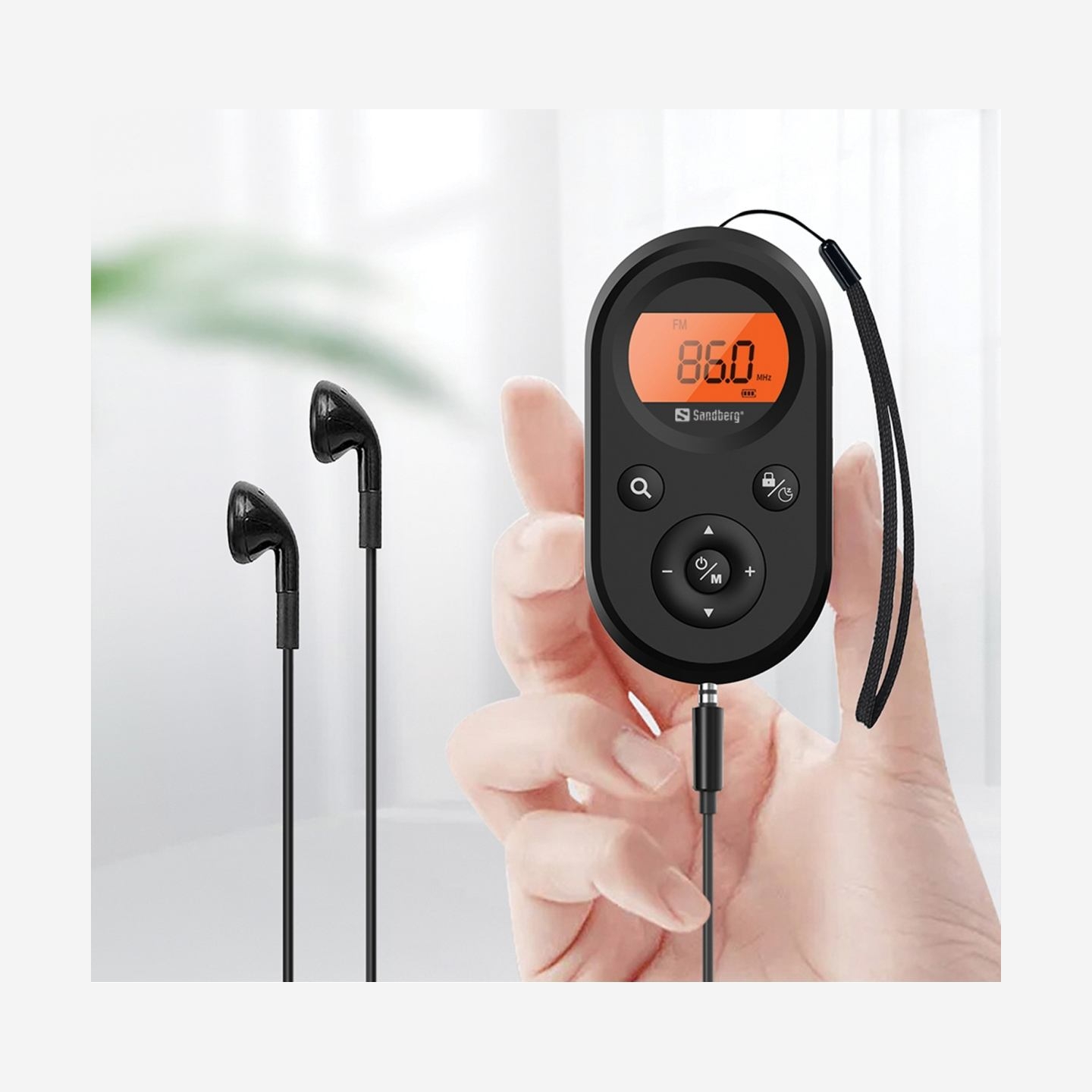 Sandberg 421-02 Pocket Radio FM+AM