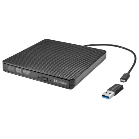 Sandberg 136-62 USB-C/A DVD Drive