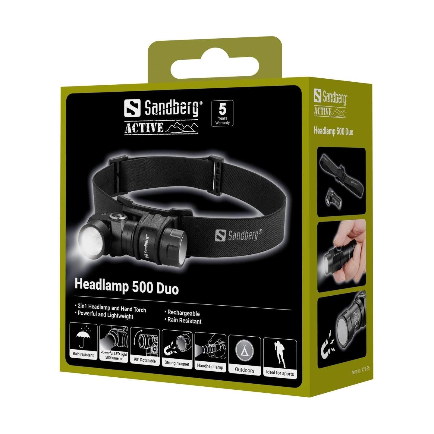 Sandberg 421-35 Headlamp 500 Duo