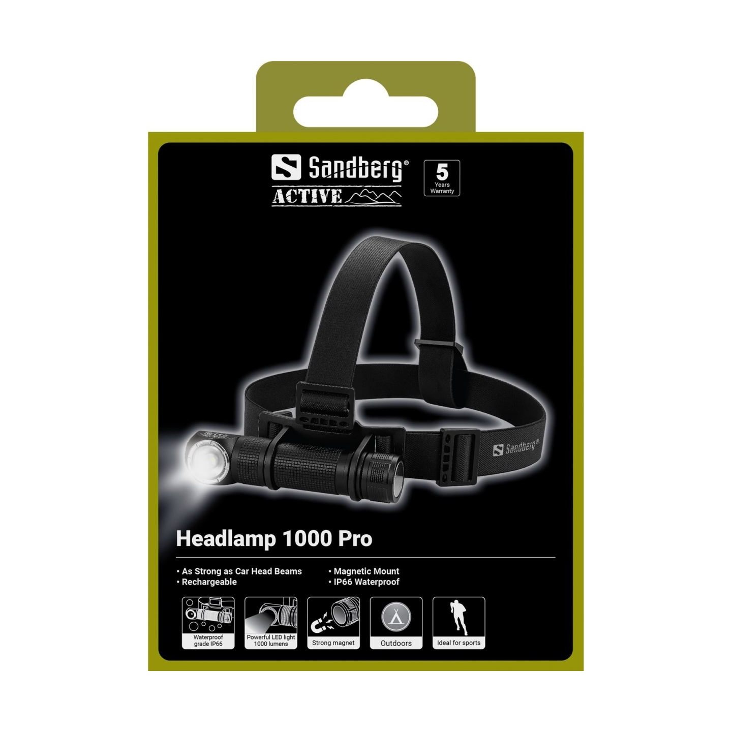 Sandberg 421-36 Headlamp 1000 Pro