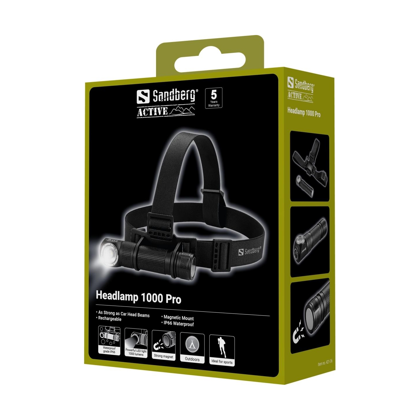 Sandberg 421-36 Headlamp 1000 Pro