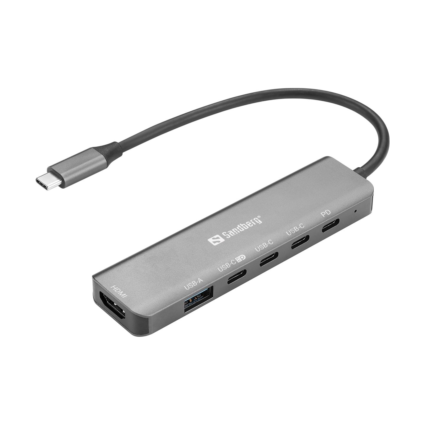 Sandberg 136-77 USB-C 6-in-1 MediaDock