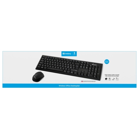 Sandberg 631-23 Wireless Office DesktopSet INT, US/INT