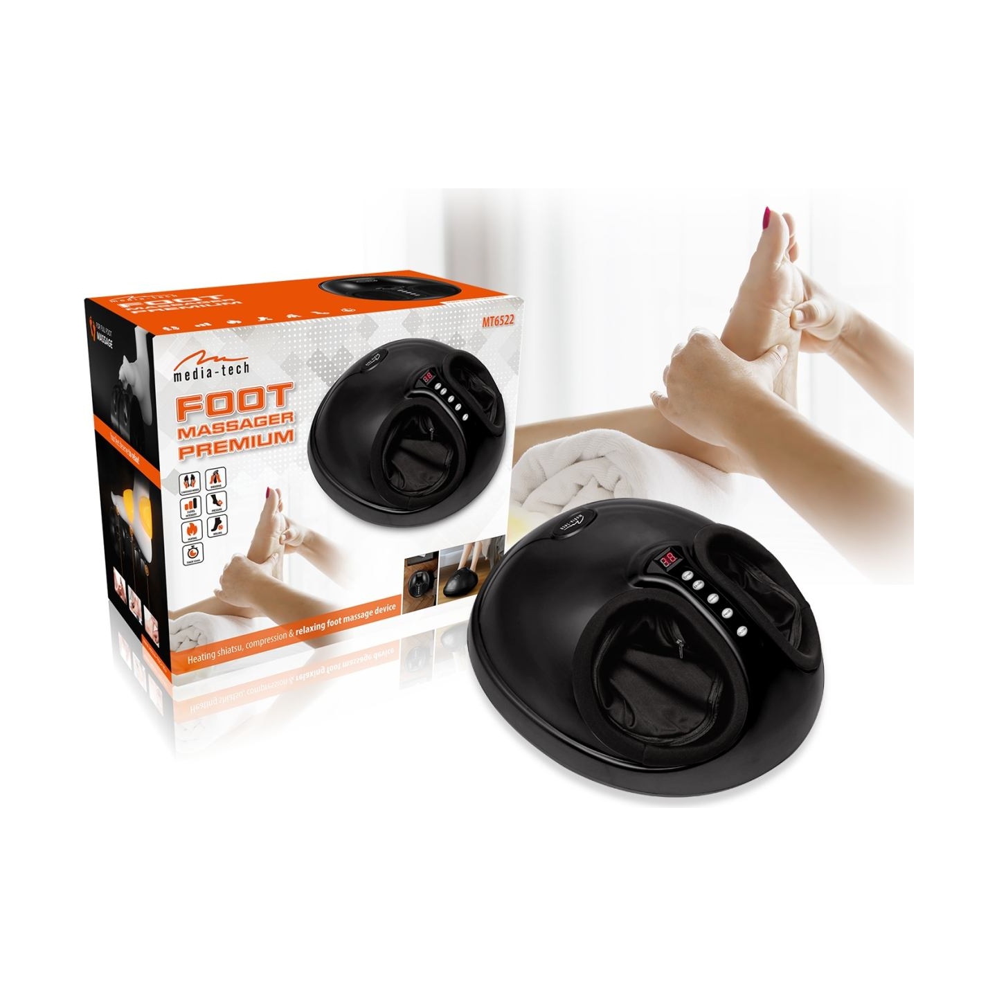 Media-Tech FOOT MASSAGER PREMIUM M T6522