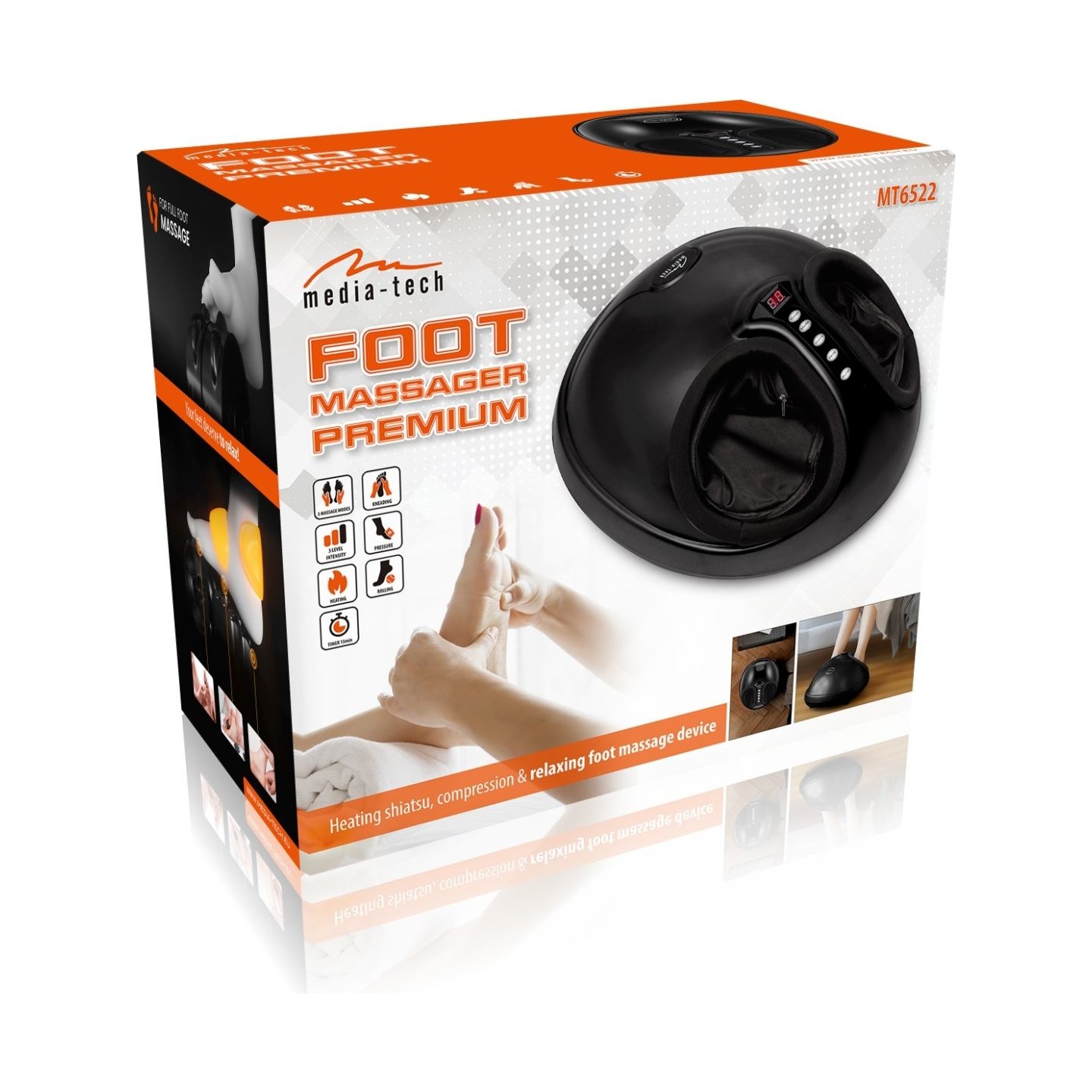 Media-Tech FOOT MASSAGER PREMIUM M T6522