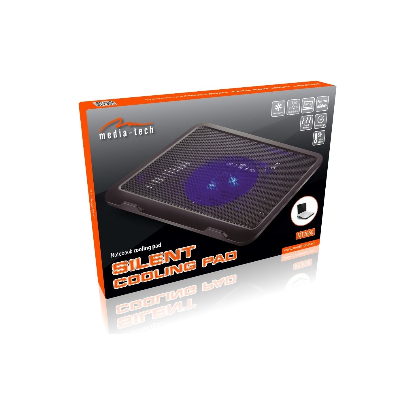 Media-Tech MT2660 Silent Cooling Pad