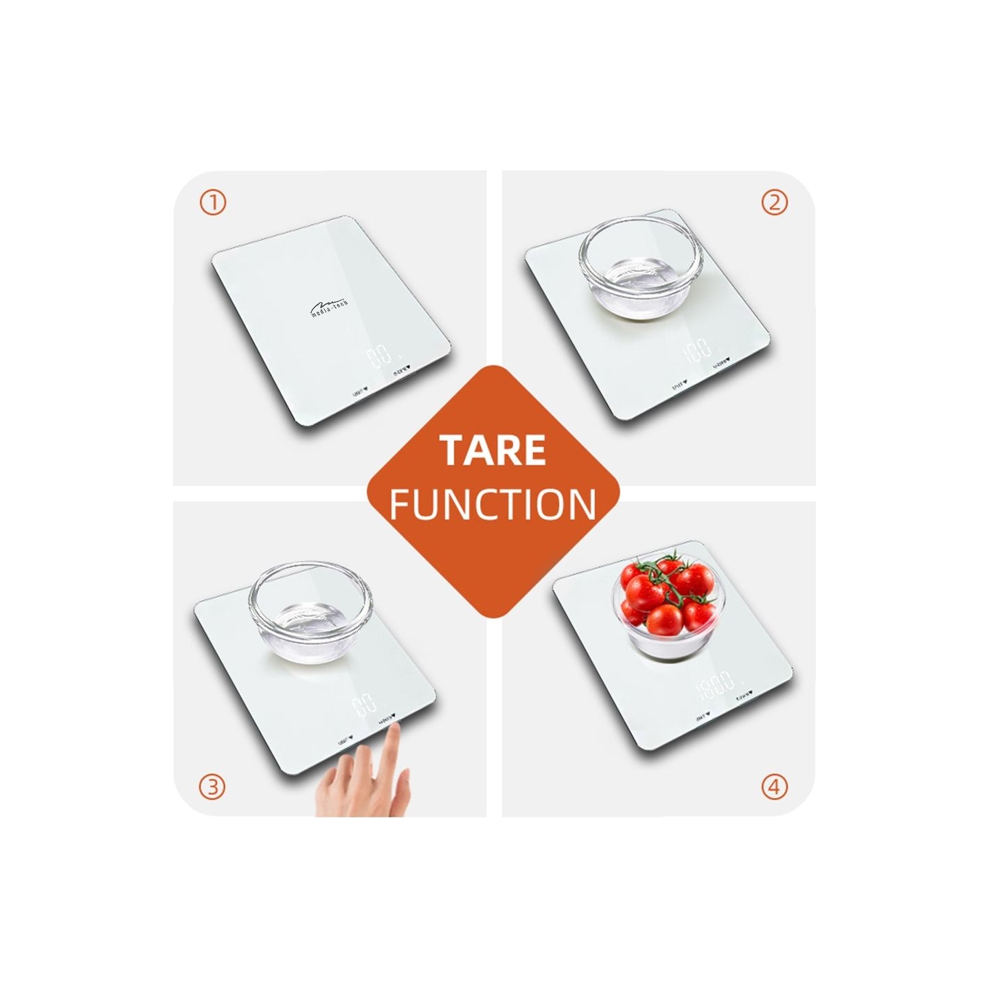 Media-Tech MT5544 Smart Diet Scale