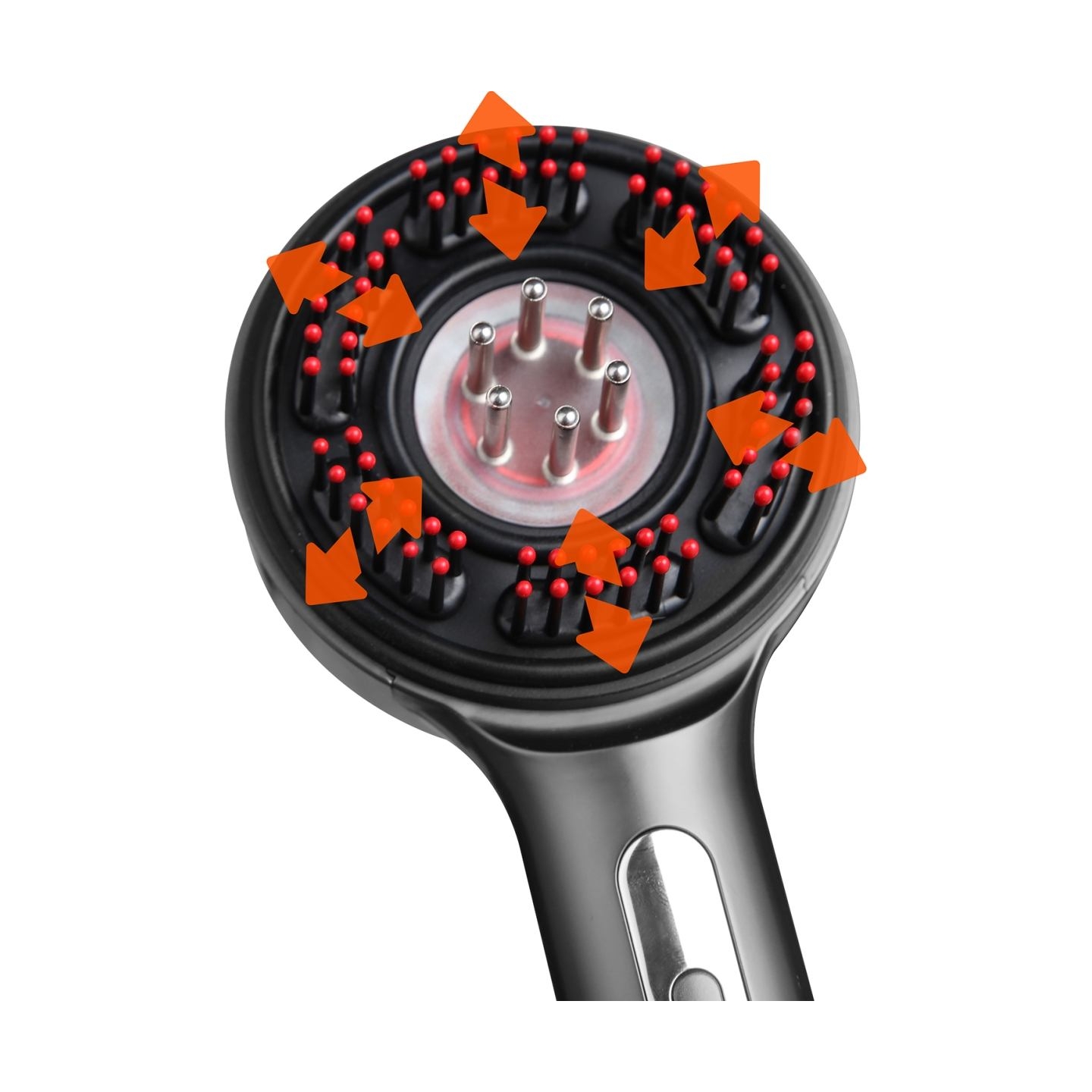 Media-Tech MT6537 Regenerating Hairbrush Massager