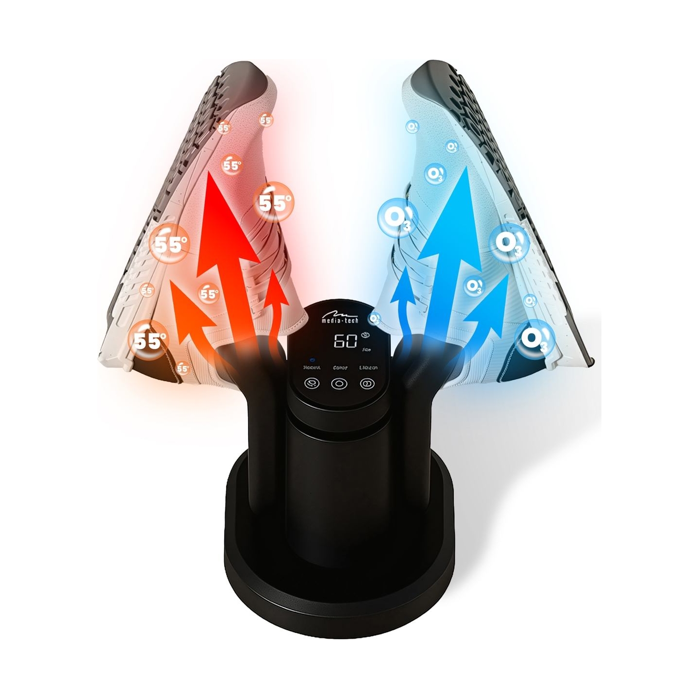 Media-Tech MT6539 Shoe Dryer Ozone Pro+