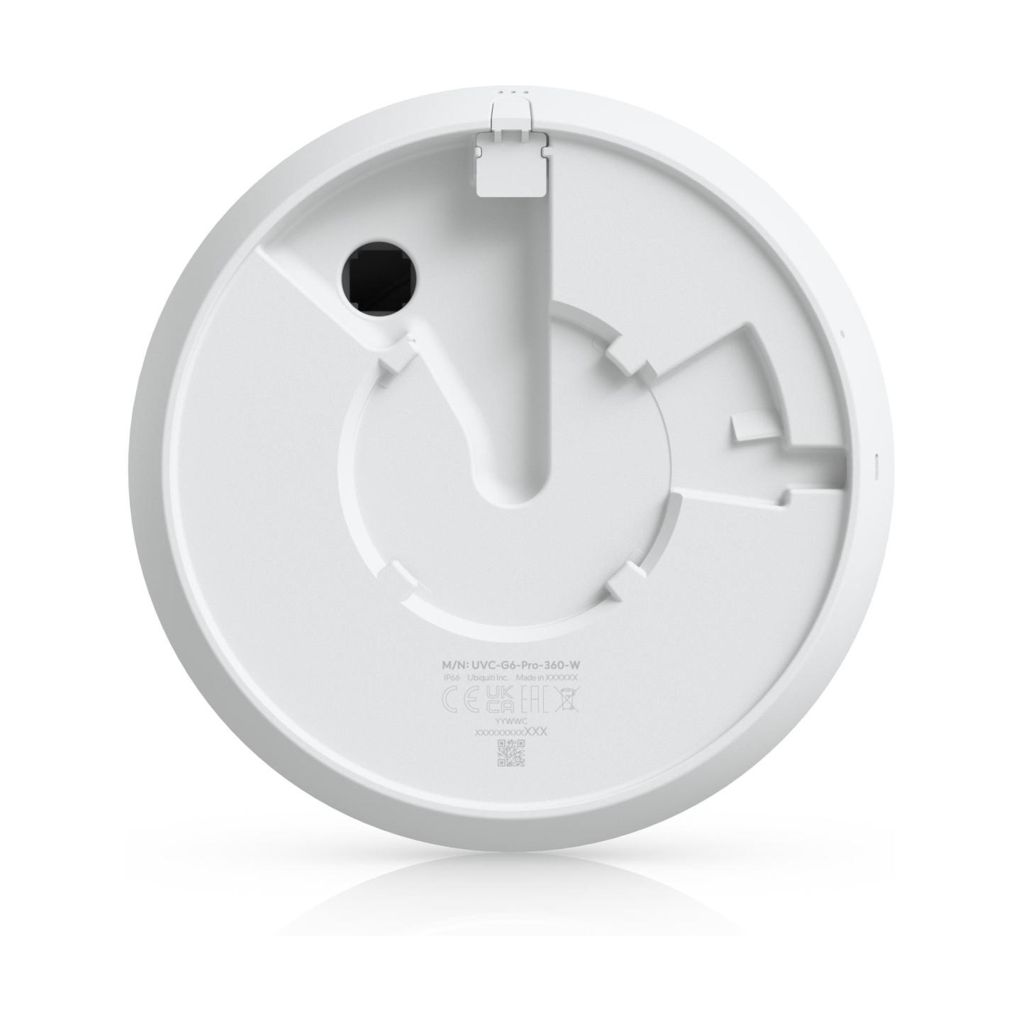 Ubiquiti UVC-G6-Pro-360-W All-weather, vandal-resistant 12MP PoE camera with panoramic 360 grade coverage, digital pan-tilt-zoom