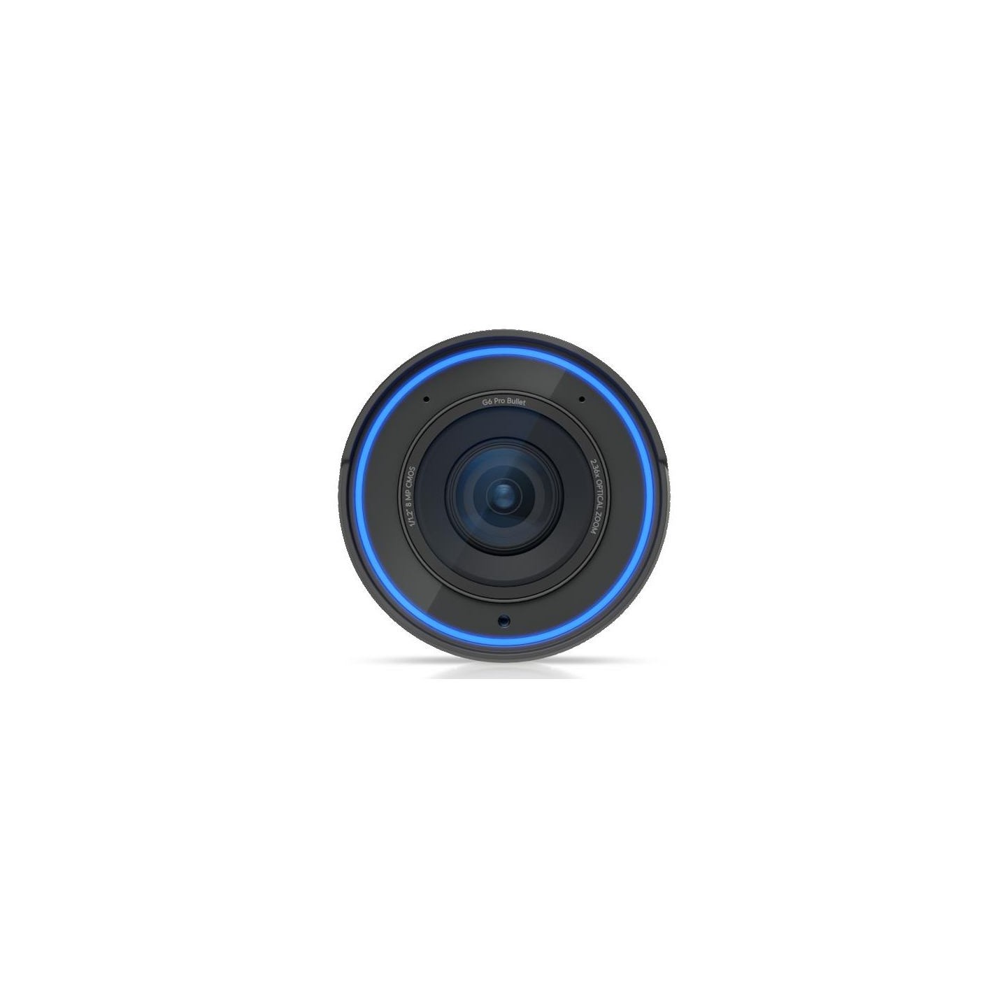 Ubiquiti UVC-G6-Pro-Bullet-B All-weather 4K PoE+ camera with a Multi-TOPS AI engine, 2.36x optical zoom, and a large 1/1.2" CMOS