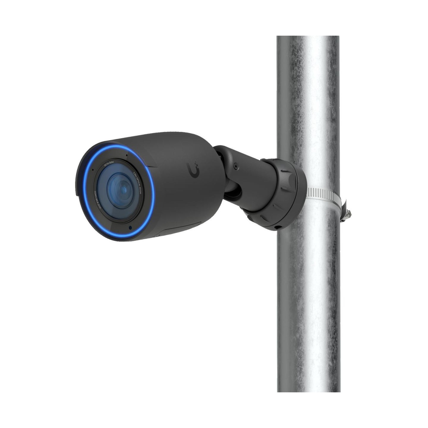 Ubiquiti UVC-G6-Pro-Bullet-B All-weather 4K PoE+ camera with a Multi-TOPS AI engine, 2.36x optical zoom, and a large 1/1.2" CMOS