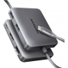 Axagon HMC-5HL USB 5Gbps hub, 2x USB-A, HDMI 4k/60Hz, RJ-45, PD 100W, 20c