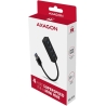 Axagon HUE-M1A 4x USB3.2 Gen 1 MINI hub, metal, 20cm USB-A cable