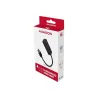 Axagon HUE-M1A 4x USB3.2 Gen 1 MINI hub, metal, 20cm USB-A cable