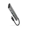 Axagon HMC-5G21 2x USB-A + 2x USB-C + HDMI 4K/30Hz, USB-C 3.2 Gen 2 10Gbps hub, PD 60W, 13cm USB-C cable