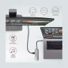 Axagon Hub HMC-5 2x USB-A, HDMI, SD/microSD, USB 3.2 Gen 1, PD 100W, 20cm USB-C cable