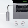 Axagon Multiport USB 3.2 Gen 1 hub. HDMI, card reader and Power Delivery. 20 cm USB-C cable.