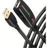 Axagon Active extension USB 2.0 A-M> A-F cable, 10 m long. Power supply option.