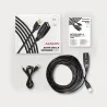 Axagon Active extension USB 2.0 A-M> A-F cable, 10 m long. Power supply option.