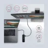 Axagon HMC-6GL 3x USB-A, HDMI, RJ-45, USB 3.2 Gen 1 hub, PD 100W, 20cm USB-C cable