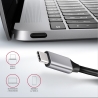 Axagon HMC-6GL 3x USB-A, HDMI, RJ-45, USB 3.2 Gen 1 hub, PD 100W, 20cm USB-C cable