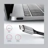 Axagon HMC-6GL 3x USB-A, HDMI, RJ-45, USB 3.2 Gen 1 hub, PD 100W, 20cm USB-C cable
