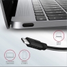 Axagon HMC-5G2 2x USB-A + 2x USB-C + HDMI, USB-C 3.2 Gen 2 10Gbps hub, PD 60W, 13cm USB-C cable