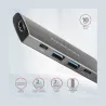 Axagon HMC-5G2 2x USB-A + 2x USB-C + HDMI, USB-C 3.2 Gen 2 10Gbps hub, PD 60W, 13cm USB-C cable