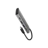 Axagon HMC-5G2 2x USB-A + 2x USB-C + HDMI, USB-C 3.2 Gen 2 10Gbps hub, PD 60W, 13cm USB-C cable