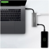 Axagon Hub HMC-5G2 2x USB-A + 2x USB-C + HDMI, USB-C 3.2 Gen 2 10Gbps, PD 60W, 13cm USB-C cable