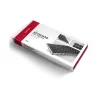 Axagon HMC-KB keyboard USB-C 5Gbps with HUB, microSD/SD, 3x USB-A, HDMI 4K/60Hz, PD 100W, Audio, US layout