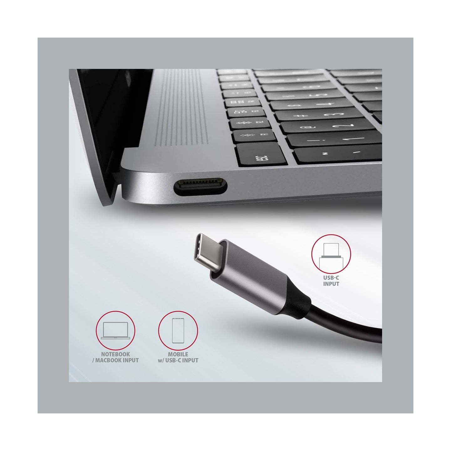 Axagon HMC-6M2 SUPERSPEED USB-C COMBO 6IN1 HUBMultiport USB 3.2 Gen 1 hub. SATA M.2, HDMI, Gigabit LAN and Power Delivery. Cable