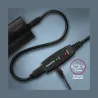Axagon Active extension USB 2.0 A-M> A-F cable, 5 m long. Power supply option.