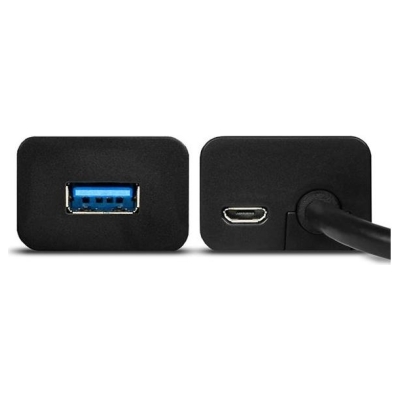 Axagon Charging Hub HUE-S2BP 4x USB 3.2 Gen 1, 1.2m Cable, MicroUSB Charging, Incl. AC Adapter