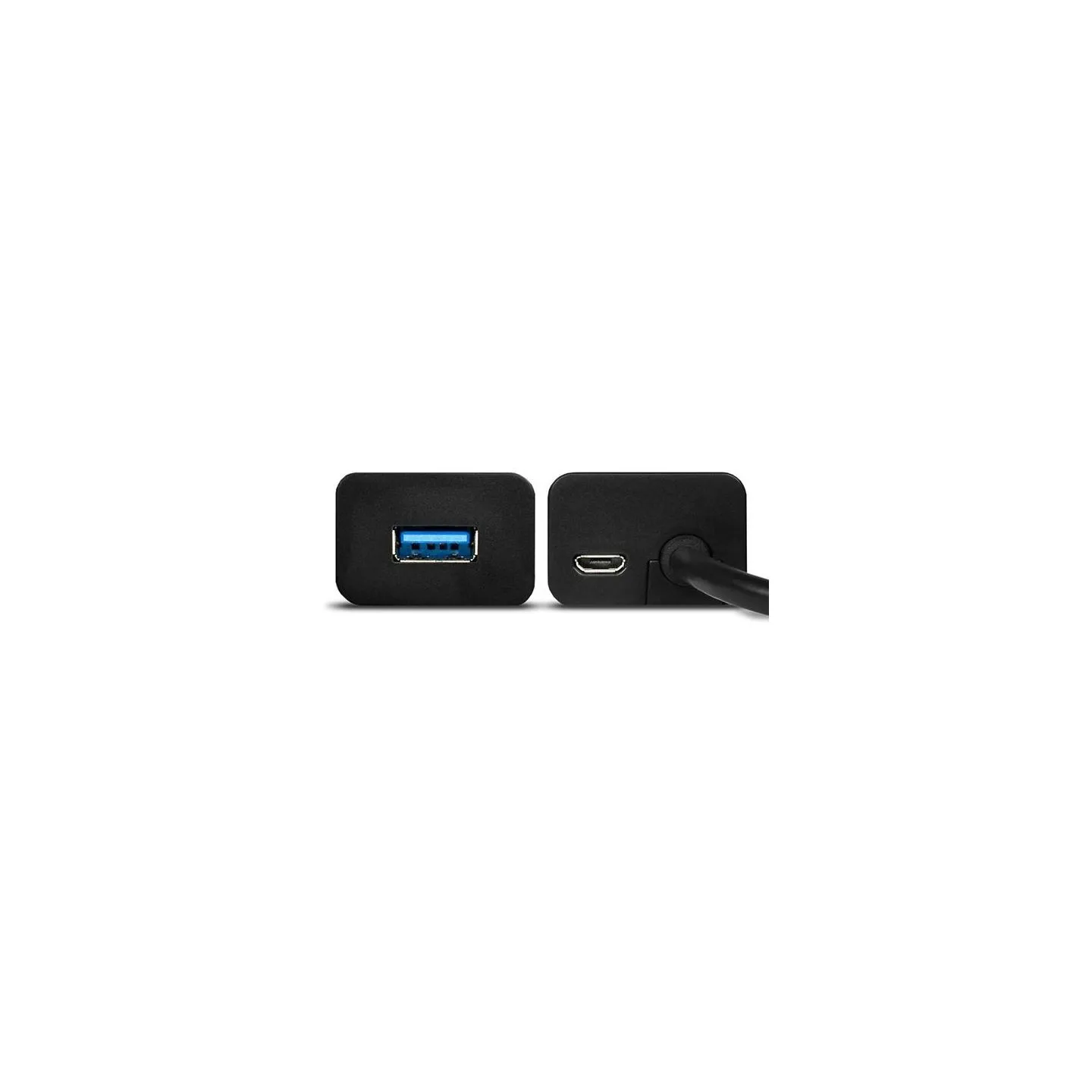 Axagon HUE-S2BP 4x USB3.0 Charging Hub 1.2m Cable, MicroUSB Charging, Incl. AC Adapter