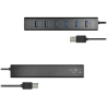 Axagon Charging Hub HUE-SA7BP 7x USB 3.2 Gen 1 ALU Incl. AC Adapter, Black