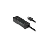 Axagon HUE-S2BL 4x USB3.0 Charging Hub 1.2m Cable, MicroUSB Charging