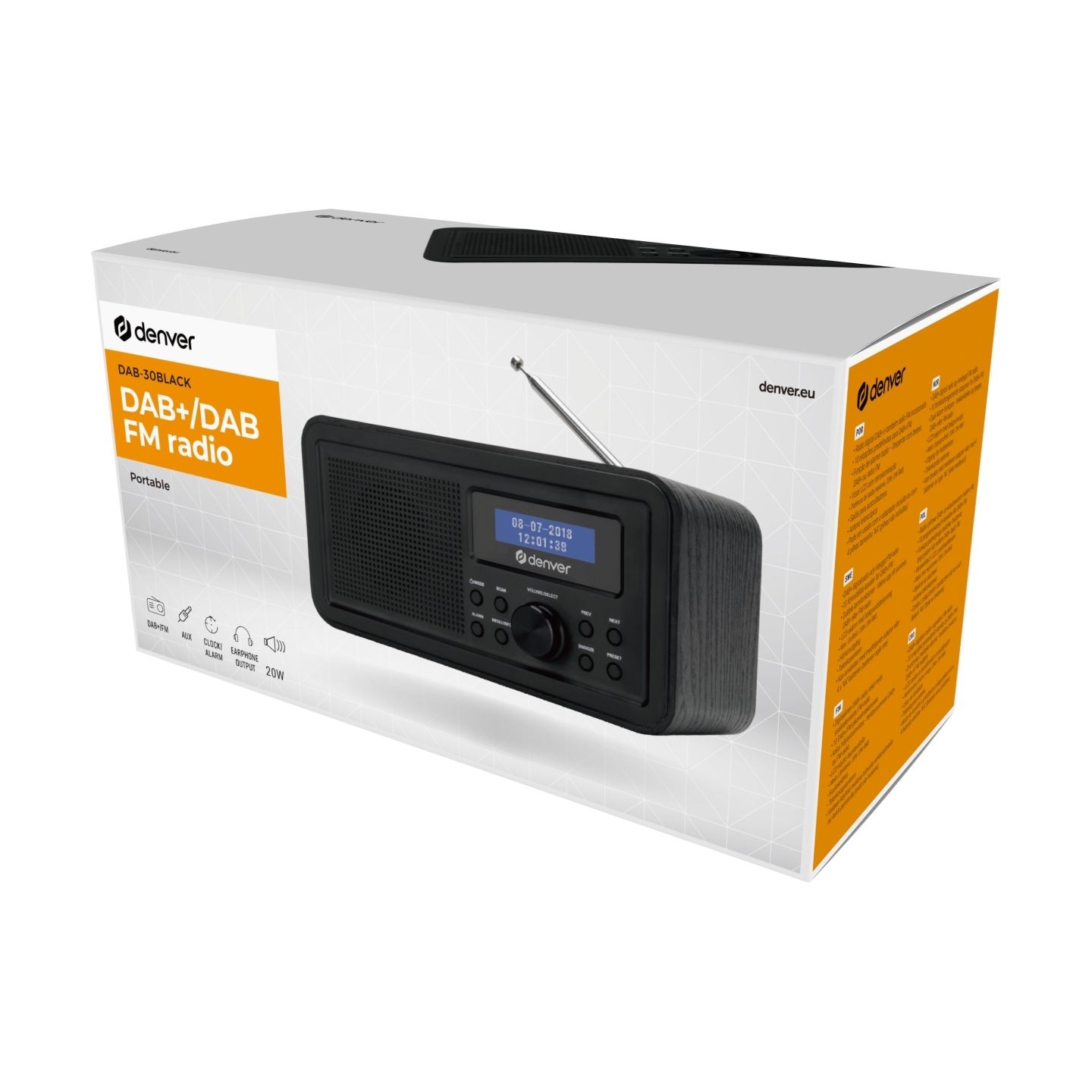 Denver DAB-30 Black