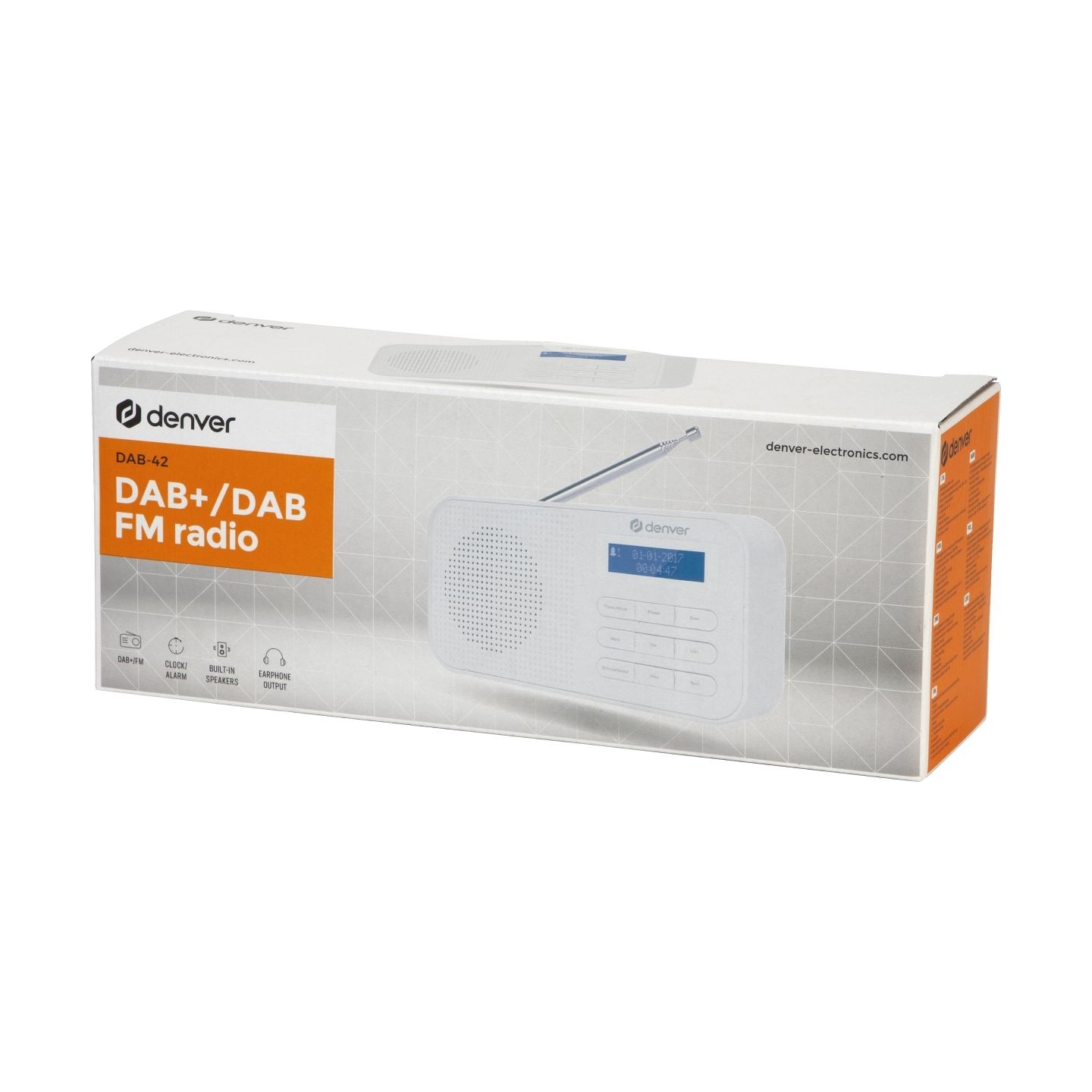 Denver DAB-42 White