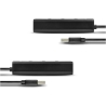 Axagon HUE-S2BL 4x USB3.0 Charging Hub 1.2m Cable, MicroUSB Charging